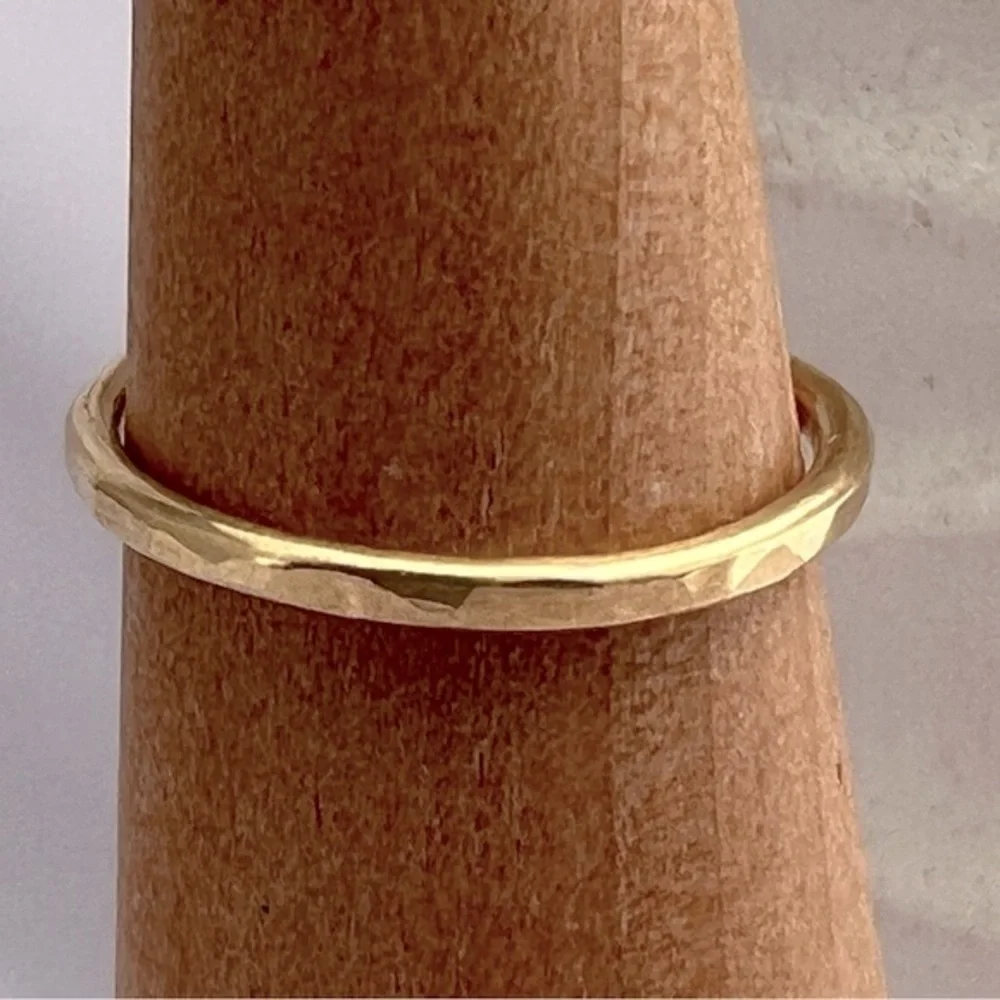 Artisan Jewelers Brass Double Swirl Ring